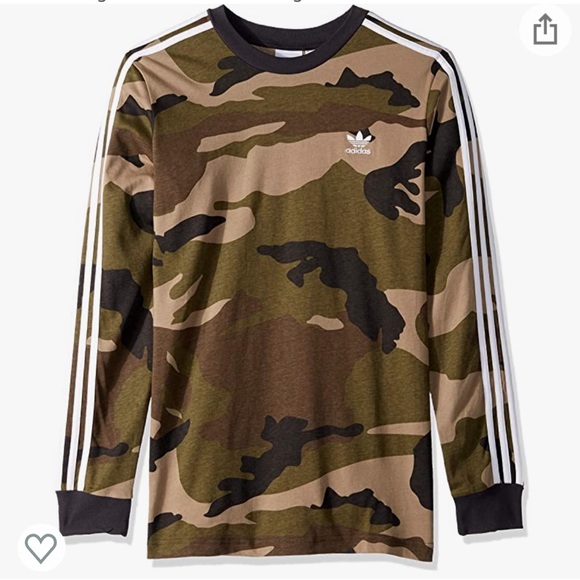 adidas Other - adidas Originals Men's Camo Long Sleeve Tee